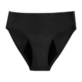 Black Leakproof Period Panties for Women | Reusable Menstrual Underwear | High Absorbency Seamless Period Briefs