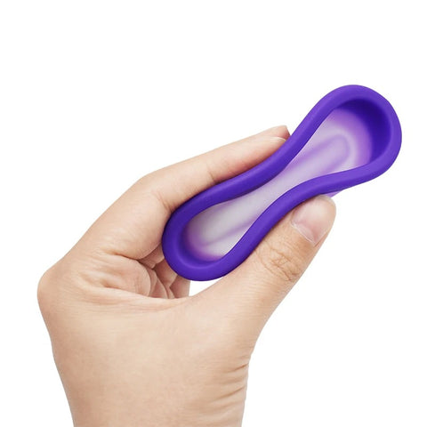 Purple Reusable Menstrual Disc | Medical Grade Silicone Leakproof Period Disc