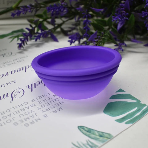 Purple Reusable Menstrual Disc | Medical Grade Silicone Leakproof Period Disc