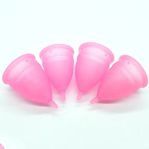 Pink Medical Grade Silicone Menstrual Cup for Women – Reusable Period Cup | Leakproof | Soft & Comfortable | Eco-Friendly Feminine Hygiene