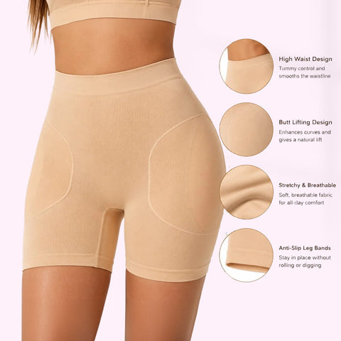 Half Body Shaper for Women – Tummy Control | Waist Trainer | Butt Lifter | Hip Lifter | Seamless Body Sculpting Shapewear