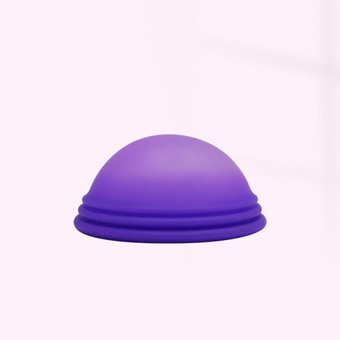 Purple Reusable Menstrual Disc | Medical Grade Silicone Leakproof Period Disc