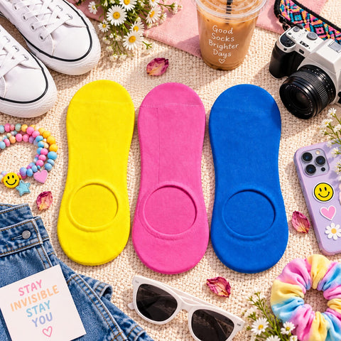 Invisible Comfort No Show Socks Pack of 3