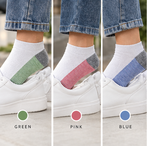 SoftStep Everyday Comfort Ankle Socks – 3 Pair Pack | Breathable & Durable